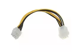 Кабель питания для видеокарты Value ATX 6 pin - ATX 8 pin 0.2 м (S0722) - Фото