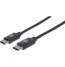 Кабель Manhattan USB 2.0 Type-C M - Type-C M 0.5 м (354868)