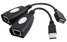Удлинитель USB AM-AF, 45.0М (USB1.1 ПО RJ 45) RTL (B00561) - Фото