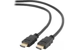 Мультимедийные кабеля Cablexpert Кабель мультимедийный HDMI to HDMI 1.0m Cablexpert (CC-HDMI4-1M) - Фото