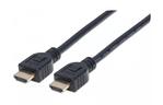 Кабель мультимедийный Manhattan HDMI M - M V1.4 CL3 4K 3 м Black (353946)