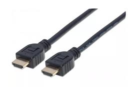Кабель мультимедийный Manhattan HDMI M - M V1.4 CL3 4K 3 м Black (353946) - Фото