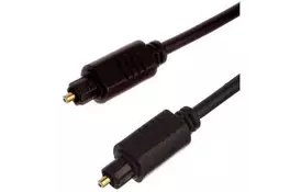 Кабель мультимедийный аудио оптический Toslink M/M 1.0m (B00118) - Фото