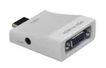 Переходник  Fractal design HDMI M - VGA F White RTL (B00230)