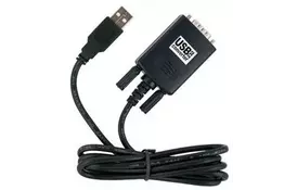 Переходник USB - COM (RS232) 9pin 1.5м Черный (B00017) - Фото