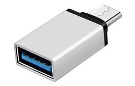 Переходник Value OTG USB 3.0 AF - Type-C Silver (S0673) - Фото