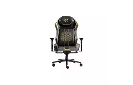 Крісло ігрове GT Racer X-5348 Black/Yellow - Фото