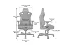 Кресло игровое Anda Seat Kaiser 2 Size XL Black (AD12XL-07-B-PV-B01)