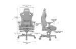 Кресло игровое Anda Seat Kaiser 2 Size XL White (AD12XL-07-W-PV-W01)