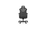 Кресло игровое Anda Seat Kaiser 3 Fabric Size XL Black (AD12YDC-XL-01-B-CF)