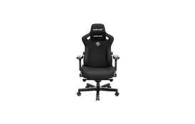 Крісло ігрове Anda Seat Kaiser 3 Fabric Size XL Black (AD12YDC-XL-01-B-CF) - Фото