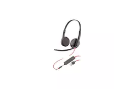 Наушники Poly BlackWire C3225 USB-A HS Stereo Black (80S11AA) - Фото