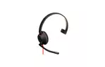 Наушники Poly BlackWire 5210 USB-A HS Mono Black (80R98AA)