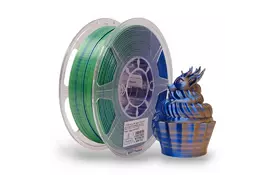 Пластик для 3D-принтера eSUN ePLA-Silk Mystic 1кг, 1.75мм, blue orange green (S-MYSTIC175BOG1) - Фото