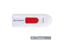 USB флеш накопитель Transcend 64Gb JetFlash 590 White USB 2.0 (TS64GJF590W) - Фото