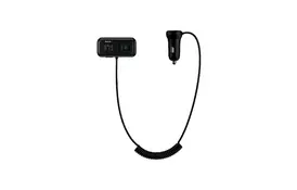 FM модулятор Baseus T Shaped S-16 2 х USB Type-A, microSD, AUX Black (CCMT000201) - Фото