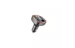 FM модулятор BOROFONE BC48 Broad 2 USB, USB Type-C Black (BC48B)