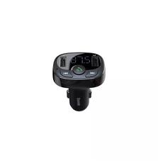 FM модулятор Baseus T Shaped S-09A 2х USB Type-A, microSD Black (CCMT000001)