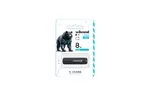 USB флэш-накопитель Wibrand 4GB Grizzly Black USB 2.0 (WI2.0/GR4P3B)