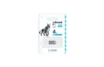 USB флеш накопитель Wibrand 4GB lynx Silver USB 2.0 (WI2.0/LY4M2S)