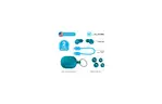 Наушники Jlab JBuds Mini Aqua Teal (IEUEBJBMINIRAQUA124)