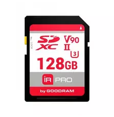 Карта памяти GOODRAM 128 GB SDXC UHS-II U3 IRDM PRO IRP-S9B0-1280R11