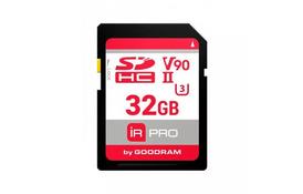 Карта памяти GOODRAM 32 GB SDHC UHS-II U3 IRDM PRO IRP-S9B0-0320R11 - Фото