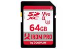 Карта памяти GOODRAM 64 GB SDXC UHS-II U3 IRDM PRO IRP-S9B0-0640R11