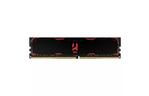 Модуль памяти для компьютера DDR4 16GB 2400 MHz Iridium Black GOODRAM (IR-2400D464L17/16G)