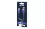 Дата-кабель Manhattan USB - Apple Lightning 0.15 м Purple (394451)