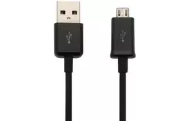 Дата-кабель для Samsung USB2.0 AM - micro USB2.0 M чорний 1.0м (B00299) - Фото