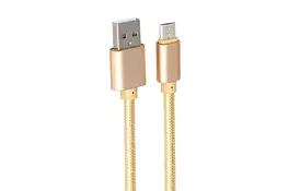 Дата-кабель магнітний Value USB 3.1 Type-C - USB 2.1 А 1 м Gold (S0803) - Фото
