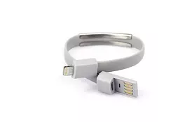Дата-кабель Value USB 2.0 - Apple Lightning 0.2 м Серый (S0601) - Фото