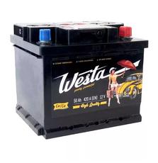 Аккумулятор автомобильный Westa 6CT-50 А (0) Pretty Powerful