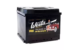 Аккумулятор автомобильный Westa 6CT-60 А (0) Pretty Powerful - Фото