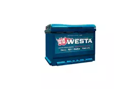 Аккумулятор автомобильный Westa 6CT-74 А (0) - Фото