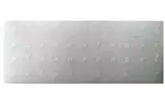 Наклейки на клавиатуру TDB белые рус/укр/анг прозрачные (132182)