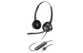 Наушники Poly EncorePro 320 Stereo USB-A Black (767G0AA) - Фото