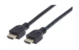 Кабель мультимедийный Manhattan HDMI 1.8m Black (353939) - Фото