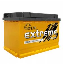 Аккумулятор автомобильный Extreme 6CT-78Аh EFB АзЭ (EEFB780)