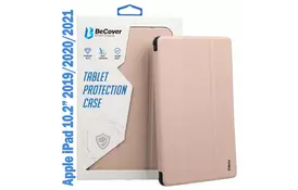 Чохол до планшета BeCover Tri Fold Soft TPU Silicone Apple iPad 10.2 2019/2020/2021 Pink (708516) - Фото