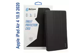 Чехол для планшета BeCover Tri Fold Hard Apple iPad Air 4 10.9 2020/2021 Black (706860) (706860) - Фото