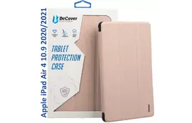 Чехол для планшета BeCover Tri Fold Hard Apple iPad Air 4 10.9 2020/2021 Pink (709660) (709660) - Фото