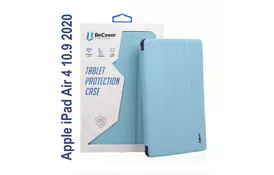 Чехол для планшета BeCover Tri Fold Hard TPU Apple iPad Air 4 10.9 2020/2022 Light Blue (706752) (706752) - Фото