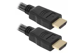 Кабель мультимедийный HDMI to HDMI 3.0m HDMI-10PRO v1.4 Defender (87434) - Фото