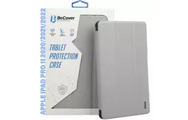 Чохол до планшета BeCover Tri Fold Hard TPU Apple iPad Pro 11 2020/2021/2022 Gray (711111) - Фото