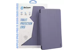 Чохол до планшета BeCover Tri Fold Hard TPU Apple iPad Pro 11 2020/2021/2022 Purple (711114) - Фото