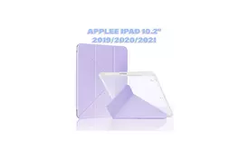 Чехол для планшета BeCover Ultra Slim Origami Transparent Apple Pencil Apple iPad 10.2 2019/2020/2021 - Фото