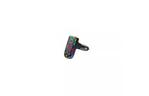 FM модулятор Havit HV-FM813BT 2USB+USB-C RGB Black (HV-FM813BT Black)