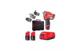 Шуруповерт Milwaukee M12 FPDXKIT-202X, 44Нм, 2x2Ач, 2 насадки, кейс (4933464138) - Фото